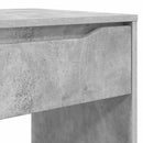 vidaXL Asztal fiókkal Beton Szürke 100 x 50 x 78 cm Mérnöki fa