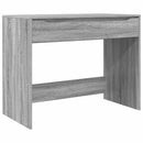 vidaXL Asztal fiókkal Szürke Sonoma 100 x 50 x 78 cm Mérnöki fa