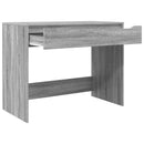 vidaXL Asztal fiókkal Szürke Sonoma 100 x 50 x 78 cm Mérnöki fa