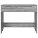vidaXL Asztal fiókkal Szürke Sonoma 100 x 50 x 78 cm Mérnöki fa