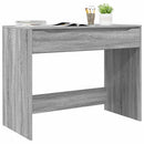 vidaXL Asztal fiókkal Szürke Sonoma 100 x 50 x 78 cm Mérnöki fa
