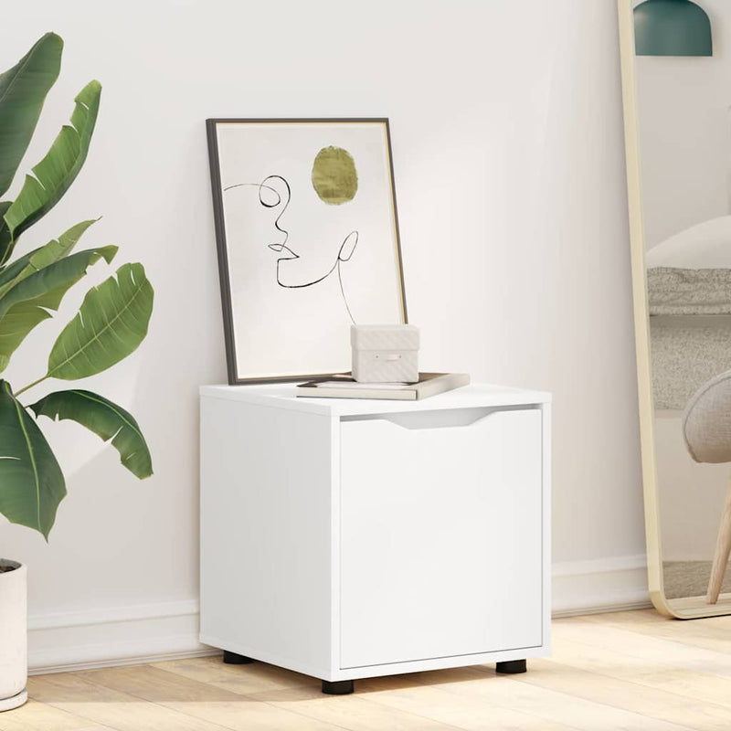 vidaXL Fürdőszoba Székény Fehér 40,5 x 40 x 44 cm Faanyag