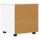 vidaXL Fürdőszoba Székény Fehér 40,5 x 40 x 44 cm Faanyag