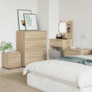 vidaXL Fürdőszoba Székény Sonoma tölgy 40,5 x 40 x 44 cm Faanyag