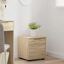 vidaXL Fürdőszoba Székény Sonoma tölgy 40,5 x 40 x 44 cm Faanyag