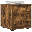 vidaXL Fürdőszoba Székény Füstölt tölgy 40,5 x 40 x 44 cm Faanyag