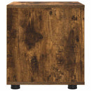 vidaXL Fürdőszoba Székény Füstölt tölgy 40,5 x 40 x 44 cm Faanyag