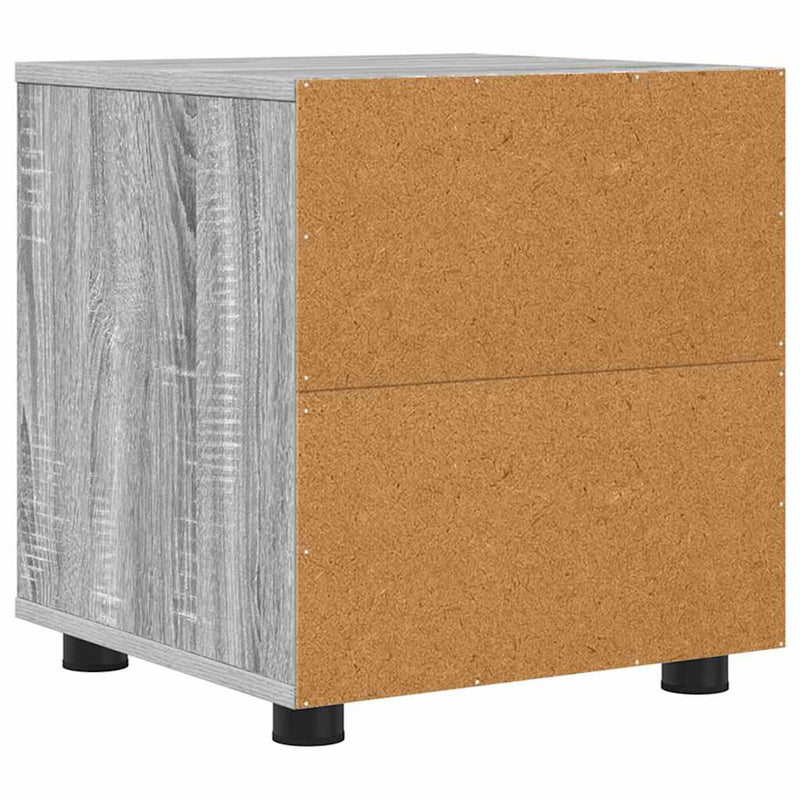 vidaXL Fürdőszoba Székény Szürke Sonoma 40,5 x 40 x 44 cm Faanyag