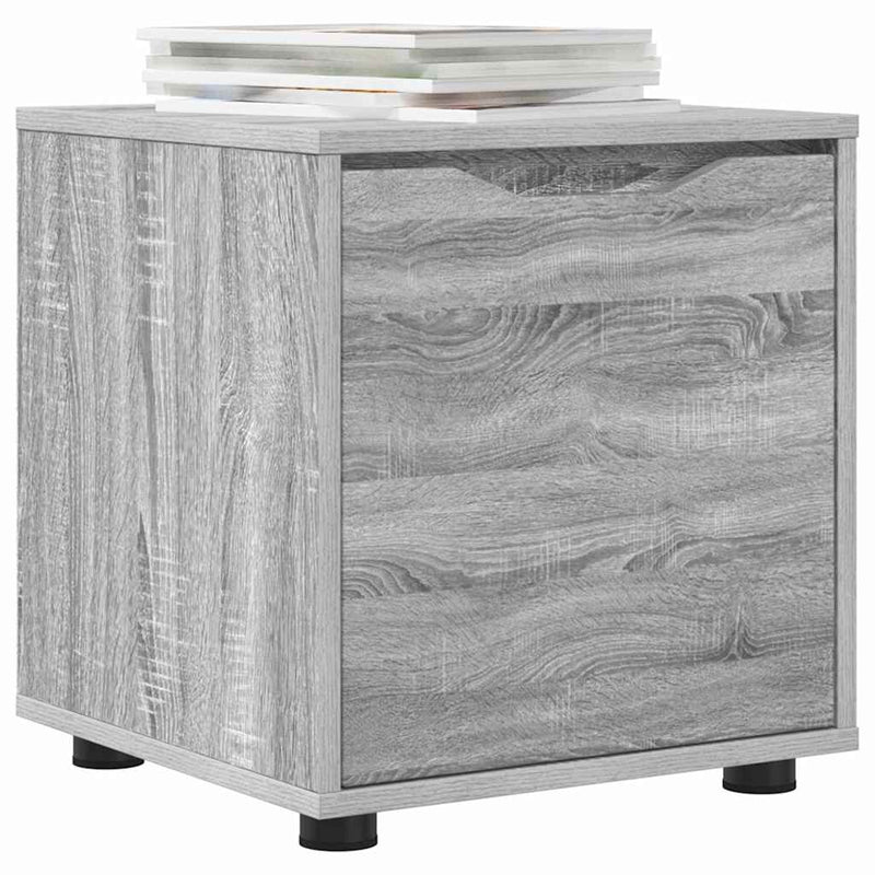 vidaXL Fürdőszoba Székény Szürke Sonoma 40,5 x 40 x 44 cm Faanyag