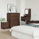 vidaXL Fürdőszoba Székény Barna Tölgy 40,5 x 40 x 44 cm Faanyag