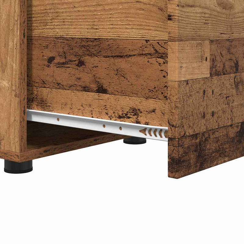 vidaXL Fürdőszoba Székény Öreg fa 40,5 x 40 x 44 cm Faanyag