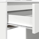 vidaXL Hálószobai Öltözködő Asztalok Fehér 80 x 39,6 x 135 cm Faanyag