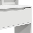 vidaXL Hálószobai Öltözködő Asztalok Fehér 80 x 39,6 x 135 cm Faanyag