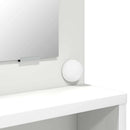 vidaXL Hálószobai Öltözködő Asztalok Fehér 80 x 39,6 x 135 cm Faanyag