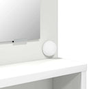 vidaXL Hálószobai Öltözködő Asztalok Fehér 80 x 39,6 x 135 cm Faanyag