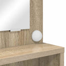 vidaXL Hálószobai Öltözködő Asztalok Sonoma tölgy 80 x 39,6 x 135 cm