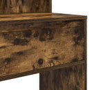 vidaXL Hálószobai Öltözködő Asztalok Füstölt tölgy 80 x 39,6 x 135 cm