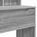 vidaXL Hálószobai Öltözködő Asztalok Szürke Sonoma 80 x 39,6 x 135 cm
