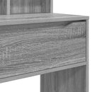 vidaXL Hálószobai Öltözködő Asztalok Szürke Sonoma 80 x 39,6 x 135 cm