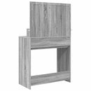vidaXL Hálószobai Öltözködő Asztalok Szürke Sonoma 80 x 39,6 x 135 cm