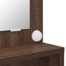 vidaXL Hálószobai Öltözködő Asztalok Barna Tölgy 80 x 39,6 x 135 cm