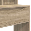 vidaXL Hálószobai Öltözködő Asztalok Sonoma tölgy 80 x 39,6 x 135 cm