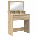 vidaXL Hálószobai Öltözködő Asztalok Sonoma tölgy 80 x 39,6 x 135 cm