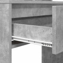 vidaXL Hálószobai Öltözködő Asztalok Beton Szürke 80 x 39,6 x 135 cm