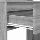 vidaXL Hálószobai Öltözködő Asztalok Szürke Sonoma 80 x 39,6 x 135 cm