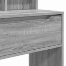 vidaXL Hálószobai Öltözködő Asztalok Szürke Sonoma 80 x 39,6 x 135 cm