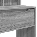 vidaXL Hálószobai Öltözködő Asztalok Szürke Sonoma 80 x 39,6 x 135 cm