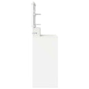 vidaXL Hálószobai Öltözködő Asztalok Fehér 80 x 39,6 x 135 cm Faanyag