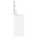 vidaXL Hálószobai Öltözködő Asztalok Fehér 80 x 39,6 x 135 cm Faanyag