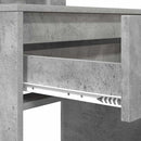 vidaXL Hálószobai Öltözködő Asztalok Beton Szürke 80 x 39,6 x 135 cm
