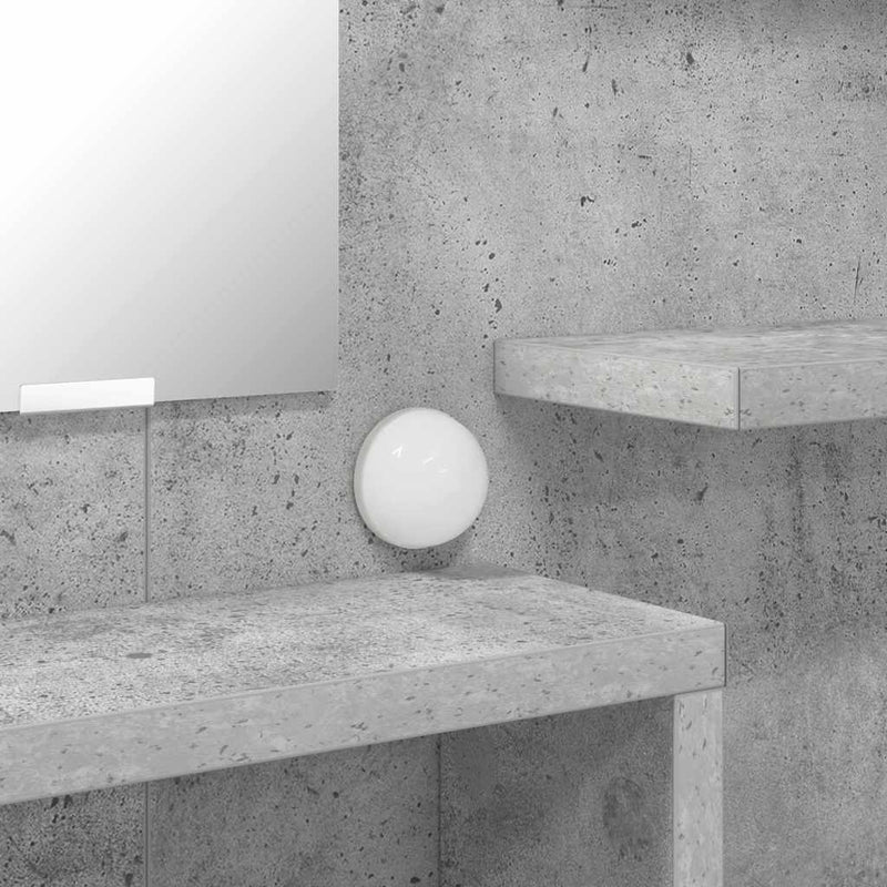 vidaXL Hálószobai Öltözködő Asztalok Beton Szürke 80 x 39,6 x 135 cm