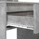 vidaXL Hálószobai Öltözködő Asztalok Beton Szürke 80 x 39,6 x 135 cm