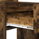 vidaXL Hálószobai Öltözködő Asztalok Füstölt tölgy 80 x 39,6 x 135 cm