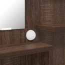 vidaXL Hálószobai Öltözködő Asztalok Barna Tölgy 80 x 39,6 x 135 cm