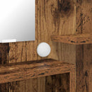 vidaXL Hálószobai Öltözködő Asztalok Öreg fa 80 x 39,6 x 135 cm