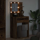 vidaXL Hálószobai Öltözködő Asztalok Öreg fa 80 x 39,6 x 135 cm