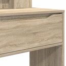 vidaXL Hálószobai Öltözködő Asztalok Sonoma tölgy 80 x 39,6 x 135 cm