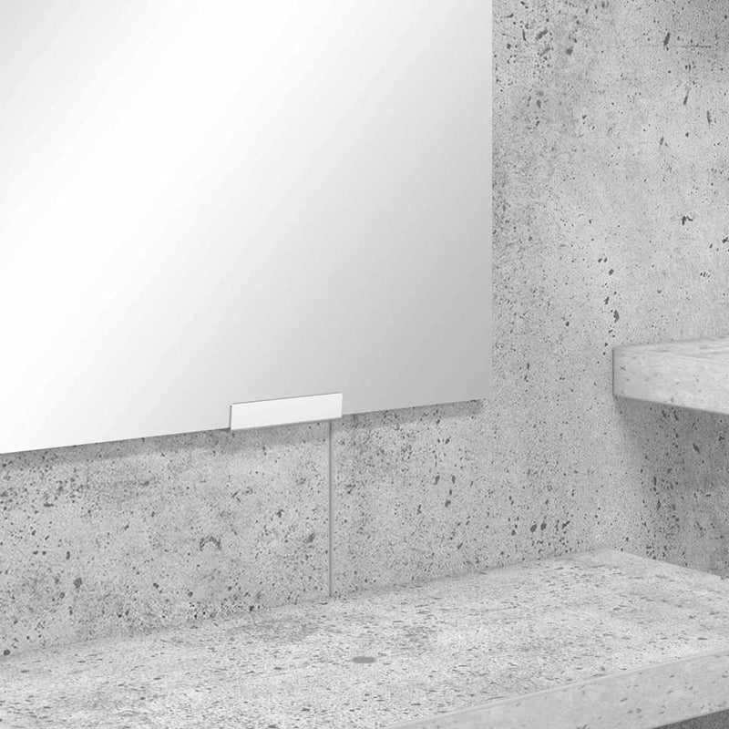 vidaXL Hálószobai Öltözködő Asztalok Beton Szürke 80 x 39,6 x 135 cm