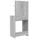 vidaXL Hálószobai Öltözködő Asztalok Szürke Sonoma 80 x 39,6 x 135 cm