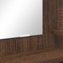 vidaXL Hálószobai Öltözködő Asztalok Barna Tölgy 80 x 39,6 x 135 cm