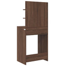 vidaXL Hálószobai Öltözködő Asztalok Barna Tölgy 80 x 39,6 x 135 cm