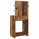 vidaXL Hálószobai Öltözködő Asztalok Öreg fa 80 x 39,6 x 135 cm