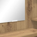 vidaXL Hálószobai Öltözködő Asztalok Artisan tölgy 80 x 39,6 x 135 cm