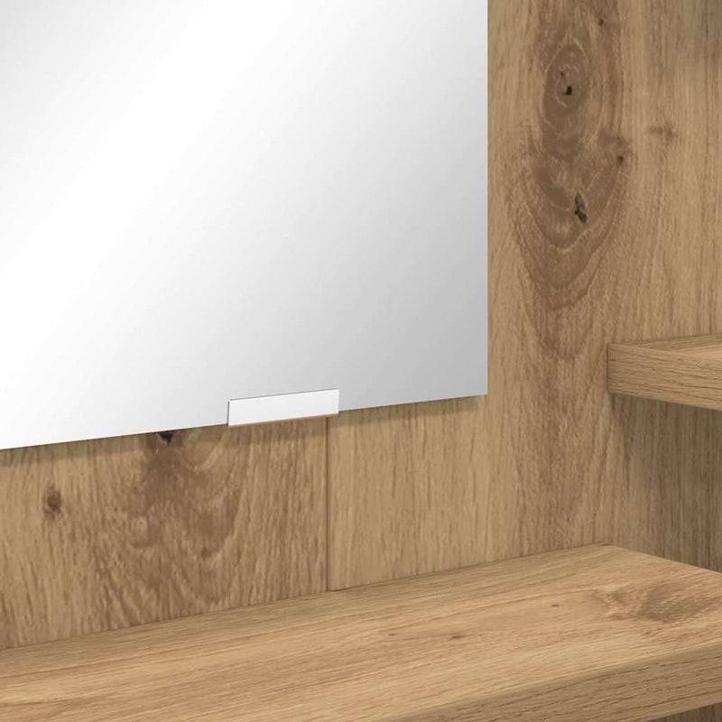 vidaXL Hálószobai Öltözködő Asztalok Artisan tölgy 80 x 39,6 x 135 cm