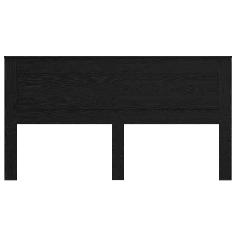 vidaXL Fejtámla fejtámlával Fekete tölgy 200 cm Faanyag