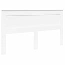 vidaXL Fejtámla fejtámlával Fehér 180 cm Faanyag